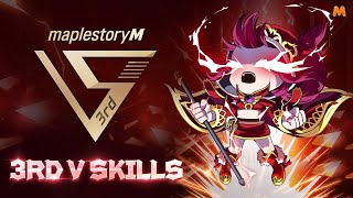 MapleStory M All Classes 3rd V 5th Job Skills