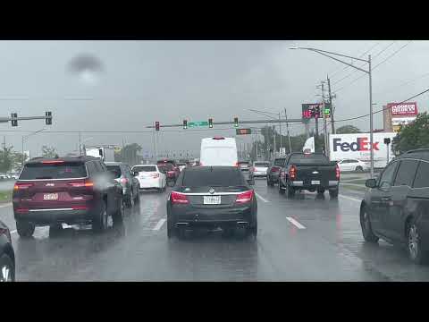 Unbearable Traffic In Jacksonville Along Orange Park On the Westside