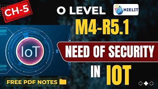 Need of Security in IoT Explained! 🚀 | Class 4 Chapter 5 | IoT & Cybersecurity Basics