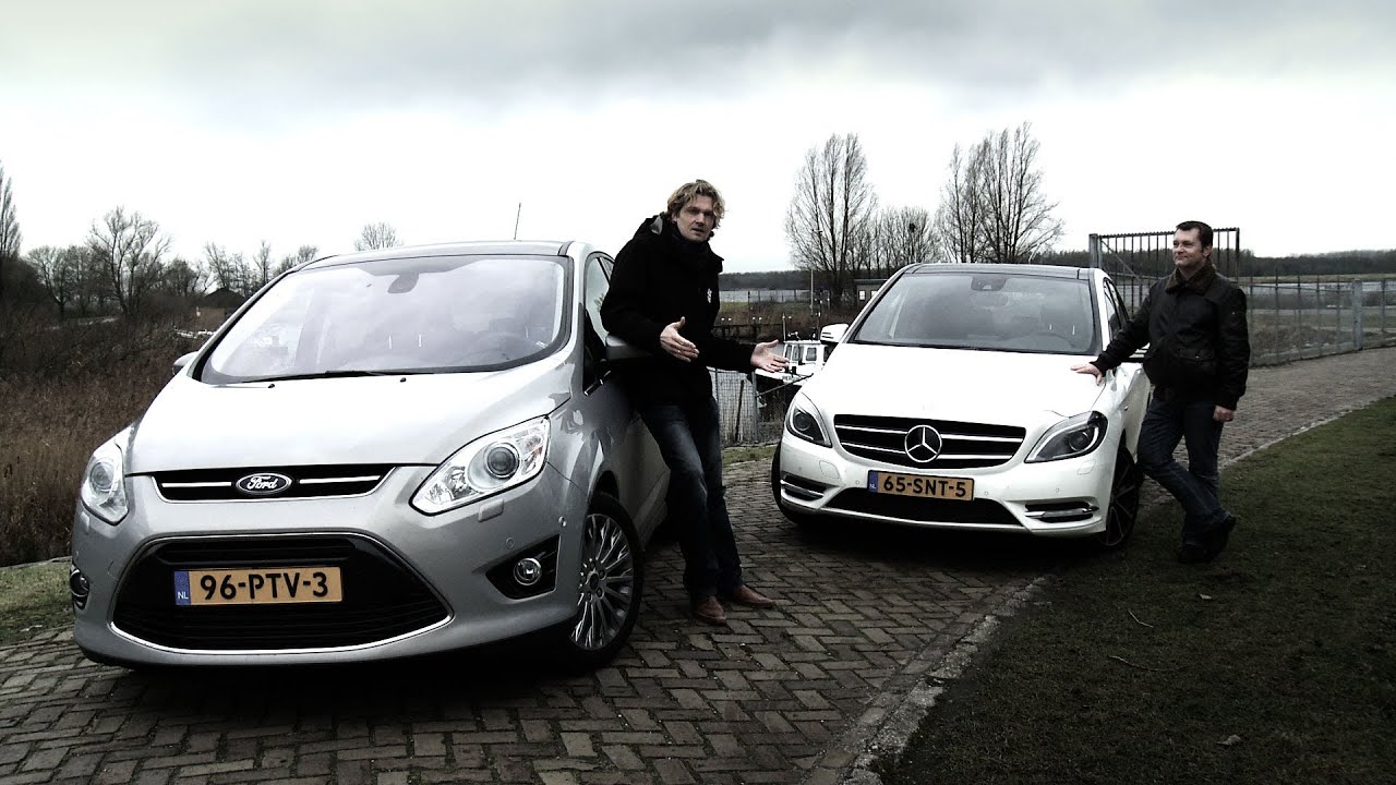 Mercedes B-Klasse Vs Ford C-Max Roadtest (English Subtitled) - Youtube