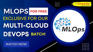MLOPS for Free – Exclusive for Our Multi-Cloud DevOps Batch! | Naresh IT