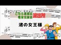 【こち亀・渚の女王様】 里空 ピアノ 楽譜 耳コピ