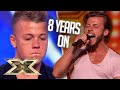 2 Auditions... 8 YEARS APART! Tom returns with A BELTER! | The X Factor UK