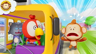 Download Lagu Kartun Anak | PANIK! Tata Ketinggalan Bis Gara-Gara Keasikan Main! 🚌💨🐒 Baba Lili Tata MP3