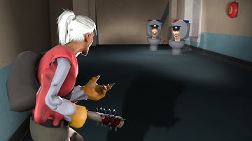 What if Lunatic Scout fight with Skibidi Toilets? #desolation #tf2