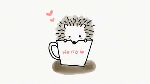 簡単ハリネズミのイラストの描き方 かわいい 初心者向け ボールペン 動物 Hedgehog How To Draw For Beginners Mp3