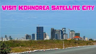 Scenes Drive On Kohnorea New Development Place In Phnom Penh City