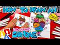How To Draw An Ice Cream Sundae Tower Folding Surprise