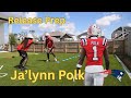 Release Prep w/ Ja’Lynn Polk | WR Training Day 1 | Reaction Drill + Setup Mechanics