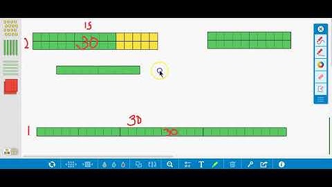 Making Arrays with Number Pieces App