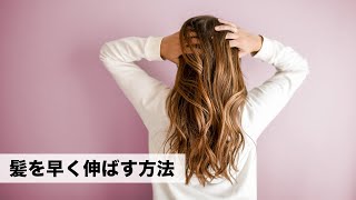 髪を早く伸ばす方法 髪を早く伸ばすには Youtube