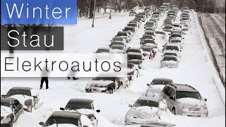 Stau im Winter: Tipps für E-Autos und Verbrenner