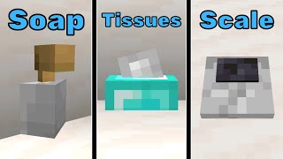 Minecraft: 3 Bathroom Build Hacks and Ideas (Part 3)