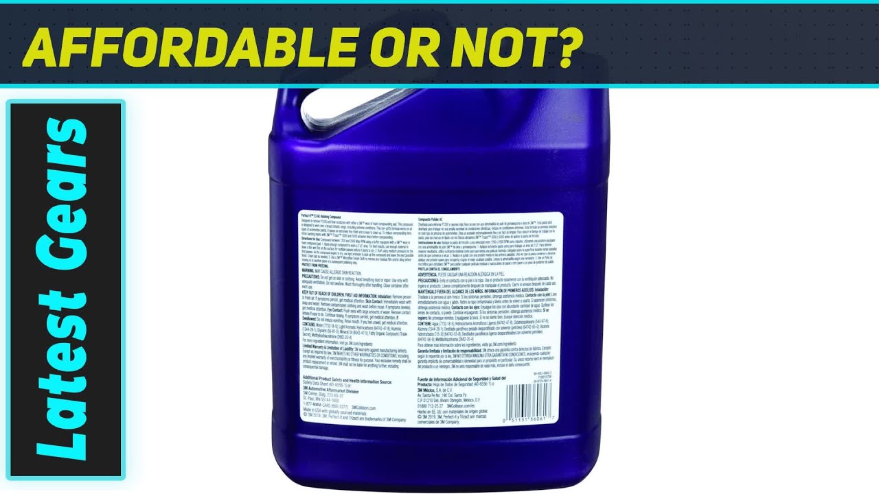 3M Perfect-It EX AC: Идеальная шпаклевка для безупречной отделки.