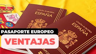 las GRANDES VENTAJAS de tener PASAPORTE EUROPEO