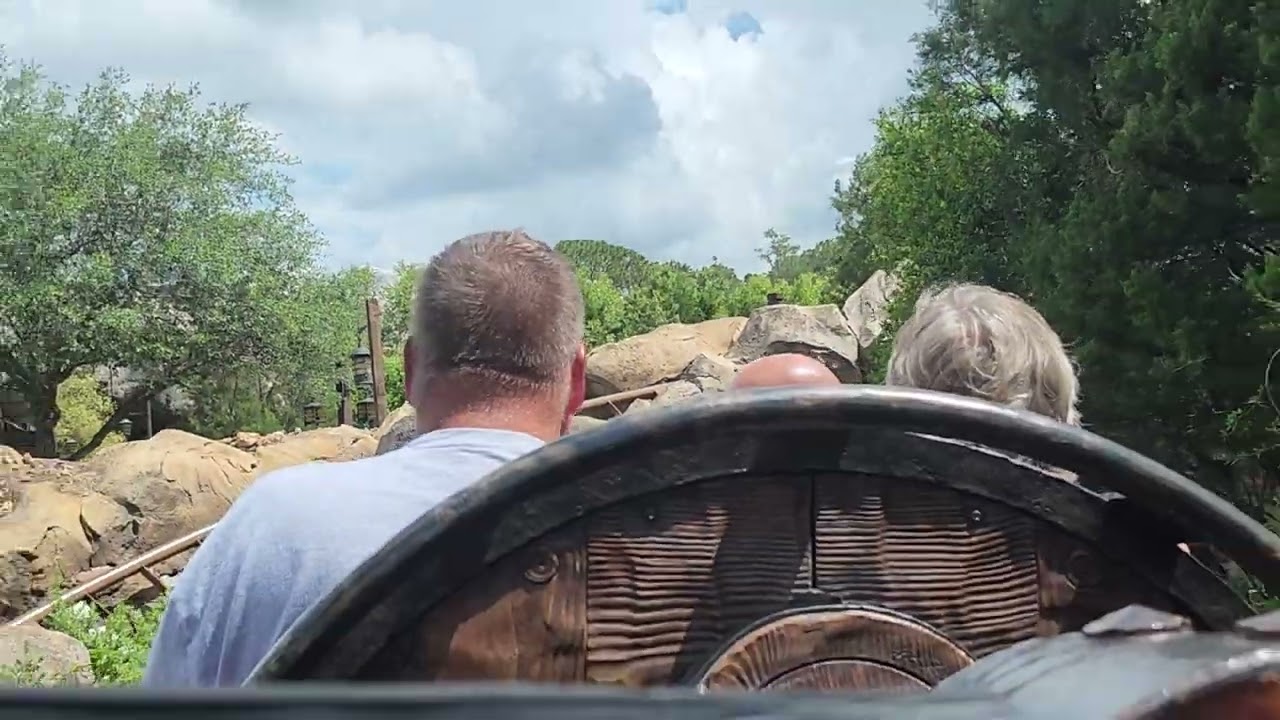 Snow white roller coaster