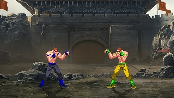 Johnny Cage from Mortal Kombat In CVS POTS Style for Capcom Vs SNK Evolution Kore