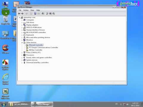 Cài dặt driver máy tính theo cách thủ công