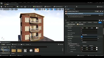 Procedural House Generation Tool built using Houdini and integrated with Unreal Engine.