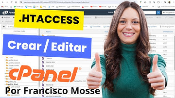 💡 Configura Archivos .htaccess y user.ini en cPanel Fácilmente
