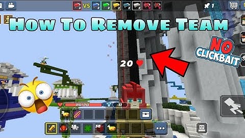 How To Remove Team Text in Blockmango Bedwars + Invisible name in BedWars