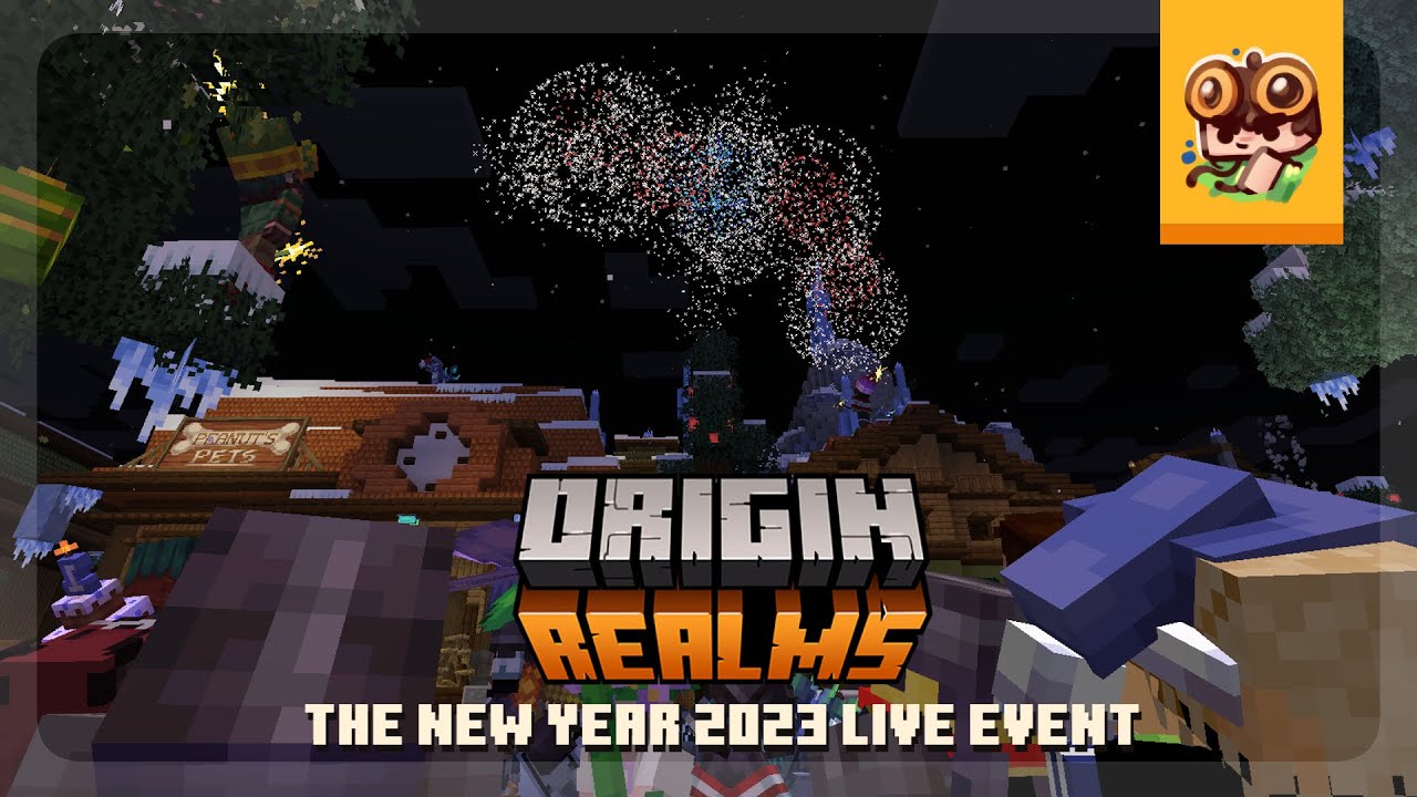 THE NEW YEAR 2023 FIREWORK SHOW ✨ | Origin Realms live event