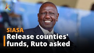 Governors decry delayed disbursement of funds making operations at the counties difficult
