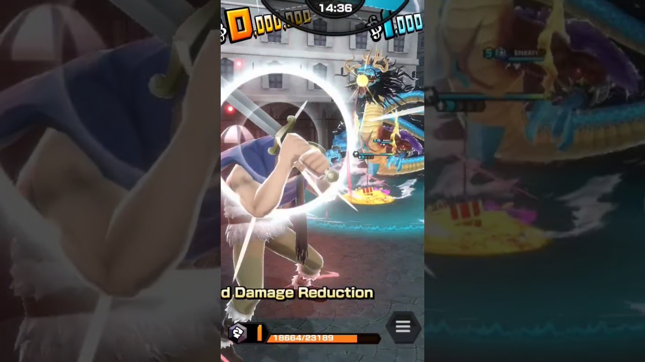 Skill 1&2 Dorry vs kaido🤯 | One Piece Bounty Rush | OPBR