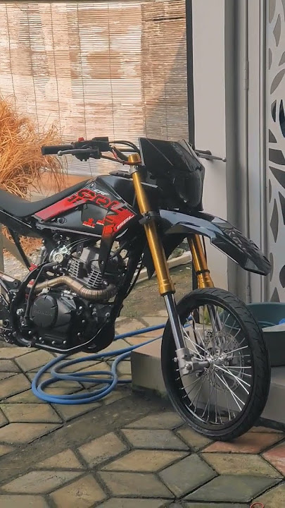 Supermoto herex pakai karburator 🔥 #crfherex #surex #shorts