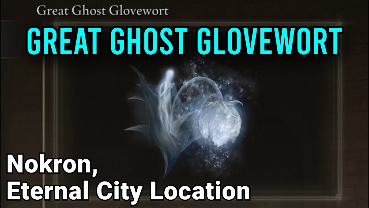 Great Ghost Glovewort in Nokron Eternal City, How to find Fingerslayer Blade for Ranni | Elden Ring
