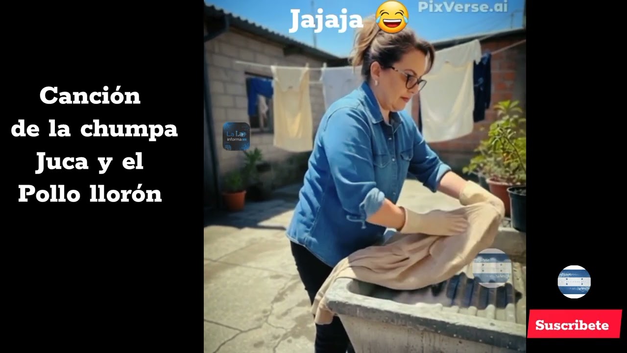Estreno viral, Canción de la chumpa juca y el pollo  Llorón 🇭🇳😃
