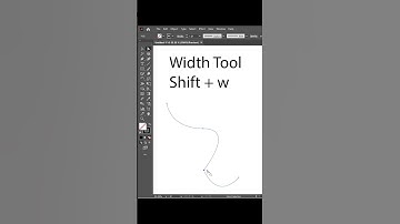 WIDTH TOOL in Adobe Illustrator | S Graphic Design