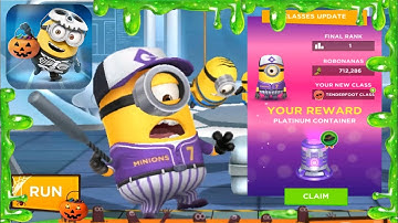 Minion rush Shortstop Stuart Claim PLATINUM CONTAINER #minionrush
