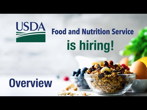 USDA's  Food and Nutrition Service (FNS) is Hiring