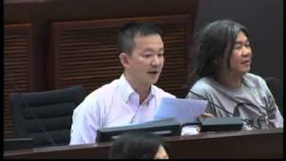 20140606B50 陳志全: 為什麼不等待城規程序後才接受「四千米」申請？ 只會在完成城規程序才會批准 [反東北發展]