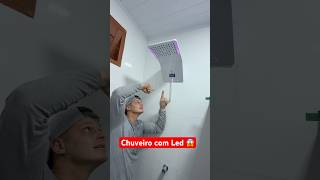Chuveiro elétrico com app que economiza energia e água #dicas #obra #construção #pedreiro #água