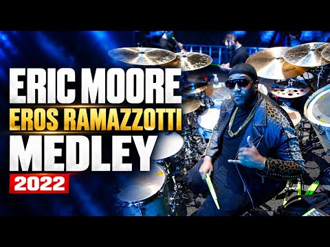 Eric Moore Eros Ramazzotti 2022 Tour Rehearsal Medley 
