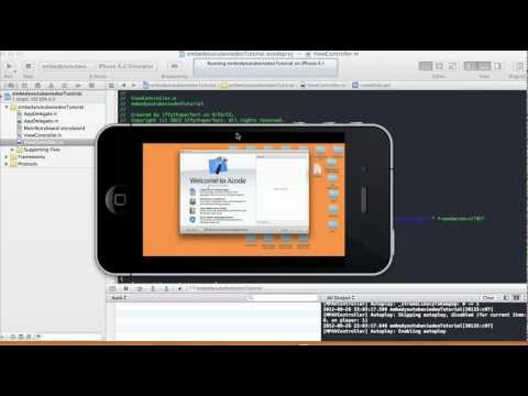 Embedding YouTube Video on iPhone - Xcode 4.5
