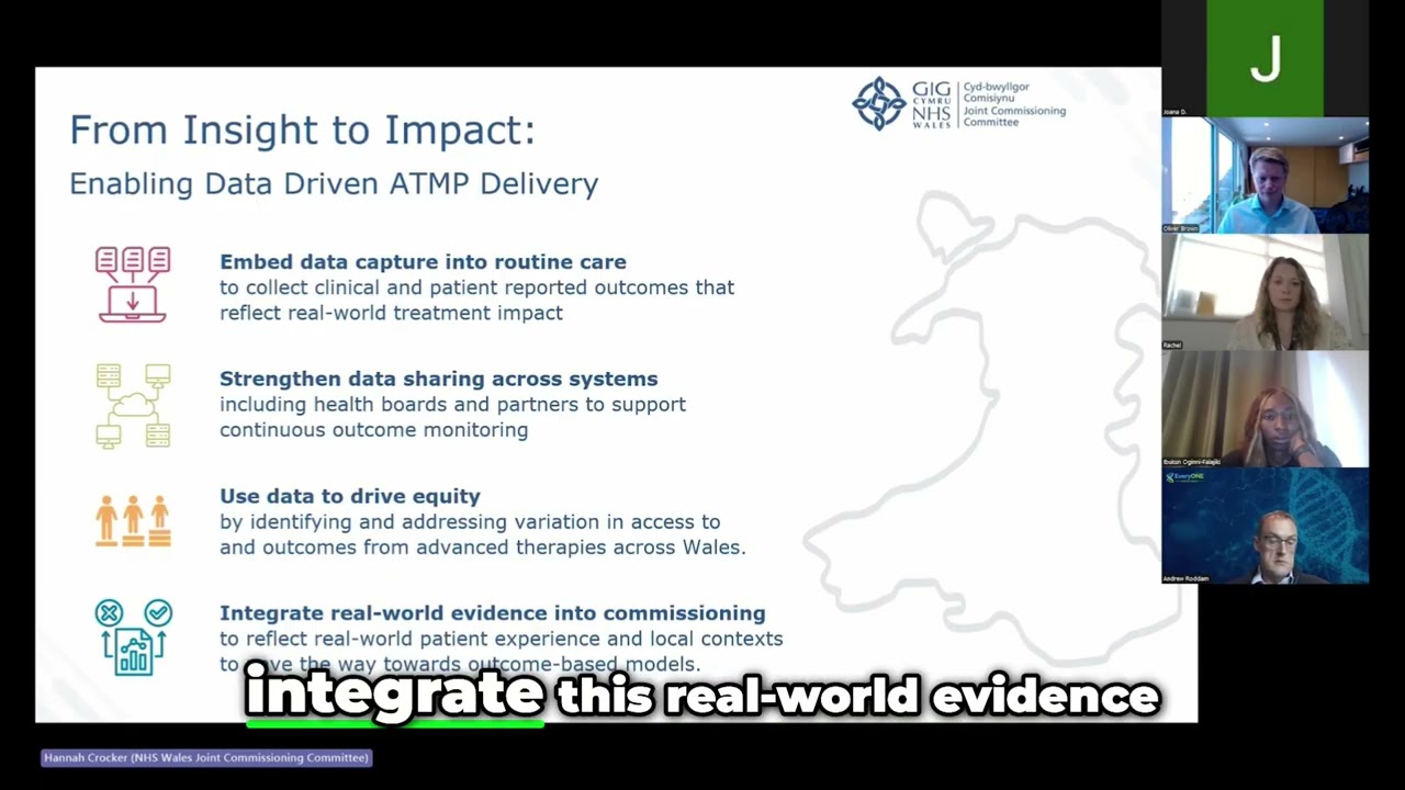 ATMP Therapies: Real-World Data & Impact in Wales