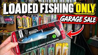 CRAZY Finds At This FISHING ONLY Garage Sale..