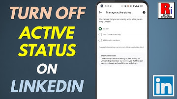 How to Turn Off Your Active Status on LinkedIn