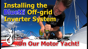 Off-Grid Boat Power! Installing the Bluetti RV5 Inverter System
