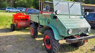 Oldtimertreffen Hetzenbach mit Unimog 411, 403/6, BÄFF, Trac, Fendt, Eicher, Deutz, Güldner, Pampa..