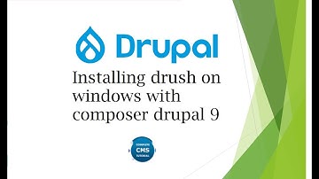 Installing drush on windows with composer in Hindi