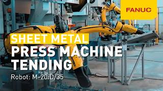 Press Machine Tending | FANUC & Automatix | GET IT DONE. TOGETHER!
