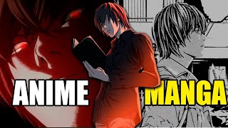 DEATH NOTE ANIME IS NOT THE SAME AS MANGA!