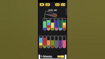 Water sort game level 483