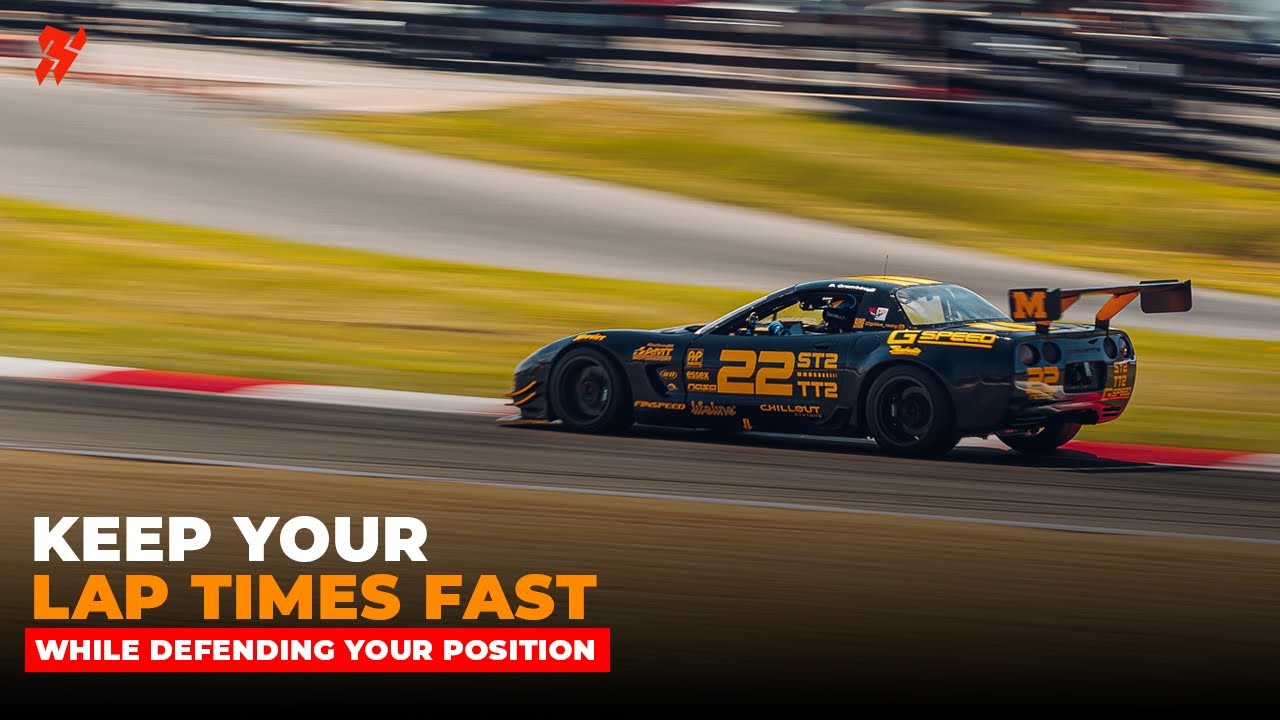 How To Go Fast While Defending Your Position On Track - YouTube