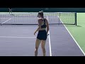 Carson Branstine vs Kristina Penickova Stunning Beautiful Female Tennis Players #IndianWells #wta