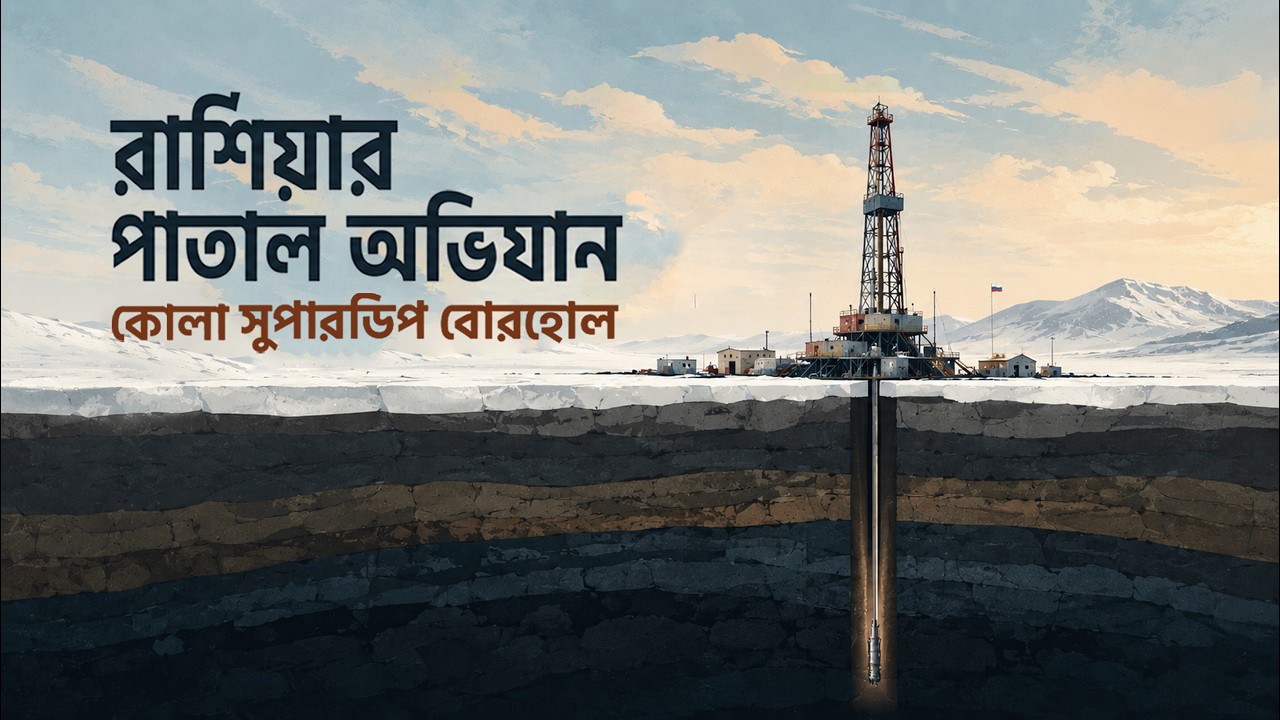 মানুষ পৃথিবীর কত গভীরে যেতে পেরেছে? | Kola Superdeep Borehole